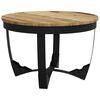 vidaXL Table basse bois de manguier brut 60x40 cm