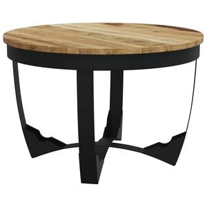 vidaXL Table basse bois de manguier brut 60x40 cm