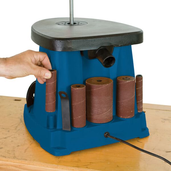 Scheppach Ponceuse à tambour oscillant OSM100 450 W 4903401901