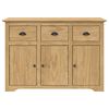 vidaXL Buffet BODO Marron miel 115,5 x 44 x 80 cm Bois d'ing&eacute;nierie