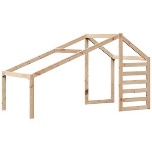 vidaXL Toit de lit pour enfants 198x87x113 cm bois de pin massif