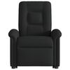 vidaXL Fauteuil de massage inclinable Noir Tissu