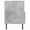 vidaXL Meuble TV Gris béton 80x36x50 cm Bois d'ingénierie