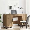 vidaXL Bureau ch&ecirc;ne artisanal 140 x 50 x 75 cm Bois d'ing&eacute;nierie