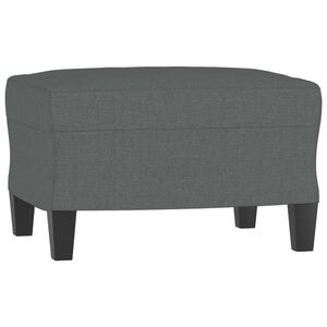 vidaXL Repose-pied Gris fonc&eacute; 60x50x41 cm Tissu