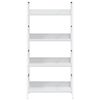 vidaXL Biblioth&egrave;que &agrave; 4 niveaux blanc 60x27,6x124,5 cm bois ing&eacute;nierie