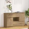vidaXL Buffet Ch&ecirc;ne artisanal 100 x 30 x 65,6 Bois d'ing&eacute;nierie