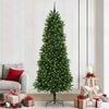 vidaXL Sapin de No&euml;l avec 300 LED avec support Vert 240 cm PE