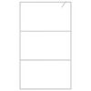 vidaXL Paroi de douche Argent&eacute; 115x195 cm Verre ESG transparent