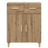 vidaXL Buffet chêne artisanal 34 x 69,5 x 89 cm Bois d'ingénierie