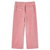 Pantalons pour enfants velours c&ocirc;tel&eacute; rose clair 140