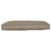 vidaXL Coussin Taupe 150 x 40 x 8 cm Tissu Oxford