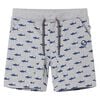 vidaXL Short pour enfants avec cordon de serrage m&eacute;lange gris clair 116