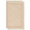 vidaXL Portes d'armoires en treillis 2 pcs 59,5x99 cm pin massif