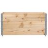 vidaXL Colliers de palette 3 pcs 120x80 cm bois de pin solide