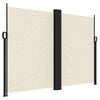 vidaXL Auvent lat&eacute;ral r&eacute;tractable cr&egrave;me 180x1000 cm