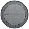 vidaXL Tapis d'ext&eacute;rieur ARAKIL gris &Oslash;200 cm PP