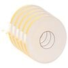 vidaXL Ruban adh&eacute;sif en mousse 5 pcs Blanc 15mm x 10m Mousse CR