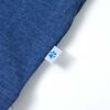 T-shirt pour enfants mélange de bleu foncé 140