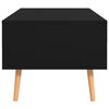 vidaXL Table basse Noir 100x49,5x43 cm Bois d'ingénierie