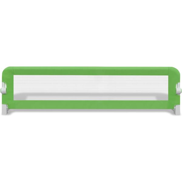 vidaXL Barrière de lit pour enfants 150x42 cm Vert
