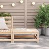 vidaXL Repose-pied de jardin 70x70x30 cm bois de pin solide