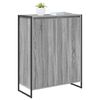 vidaXL Cabinet &agrave; chaussures avec stockage Gris Sonoma 79 x 36 x 100 cm