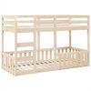 vidaXL Lit superpos&eacute; 75x190 cm Bois de pin massif