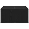 vidaXL Table basse Chêne noir 90 x 67 x 33 cm Bois d'ingénierie