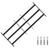 vidaXL Grille de S&eacute;curit&eacute; de Fen&ecirc;tre 116 x 45 cm Acier galvanis&eacute;