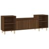 vidaXL Meuble TV Ch&ecirc;ne marron 160x35x55 cm Bois d'ing&eacute;nierie
