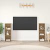 vidaXL Ensemble meuble TV 2 pcs Ch&ecirc;ne artisanal 107 x 35 x 37 cm