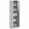 vidaXL Armoire Gris Sonoma 55 x 25 x 189 cm Bois d'ing&eacute;nierie