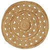 vidaXL Tapis de surface Naturel &Oslash; 90 cm Jute