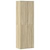 vidaXL Buffet haut ch&ecirc;ne sonoma 60x35x180 cm bois d'ing&eacute;nierie