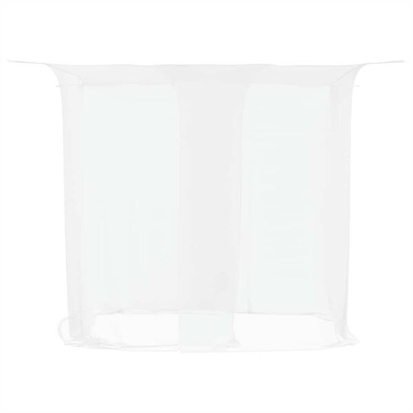 vidaXL Moustiquaire suspendue 156 maille blanc 220x120x150 cm