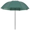 vidaXL Parapluie de p&ecirc;che Vert 220x185 cm