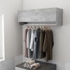 vidaXL Garde-robe gris b&eacute;ton 100x32,5x35 cm bois d'ing&eacute;nierie