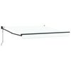 vidaXL Auvent Blanc 300 x 250 x 165 cm Polyester