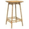 vidaXL Table de bar carr&eacute;e d'ext&eacute;rieur 55 x 55 x 100 cm en bambou