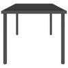 vidaXL Mobilier de salle &agrave; manger d'ext&eacute;rieur 9 pcs Acier