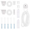 vidaXL Raccords de store enrouleur 21 pcs 18 mm