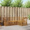 vidaXL Ensembles de canap&eacute;s 4 pcs Naturel Bois d'Acacia Massif