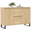 vidaXL Buffet ch&ecirc;ne sonoma 101,5x35x70 cm bois d'ing&eacute;nierie