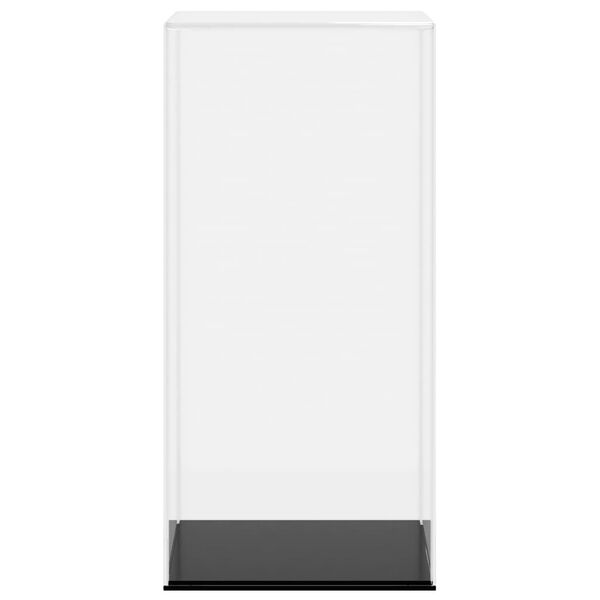 vidaXL Boîte d'affichage transparente 17x12x25 cm acrylique