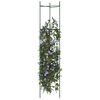 vidaXL Cages &agrave; tomates 8 pcs 154 cm acier et PP