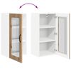 vidaXL Armoire de cuisine avec &eacute;tag&egrave;re Ch&ecirc;ne artisanal 40 x 31 x 80 cm