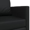 vidaXL Canap&eacute;-Lit 110cm Noir Simili cuir