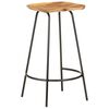 vidaXL Tabourets de bar lot de 4 bois d'acacia solide