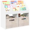 vidaXL Biblioth&egrave;que pour enfants Blanc 72,5 x 29,5 x 69 cm